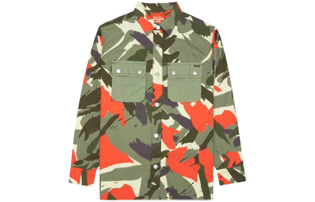 Vans Nigel Cabourn Nigel Shirt Men s Green VN0A4VLVZBL M