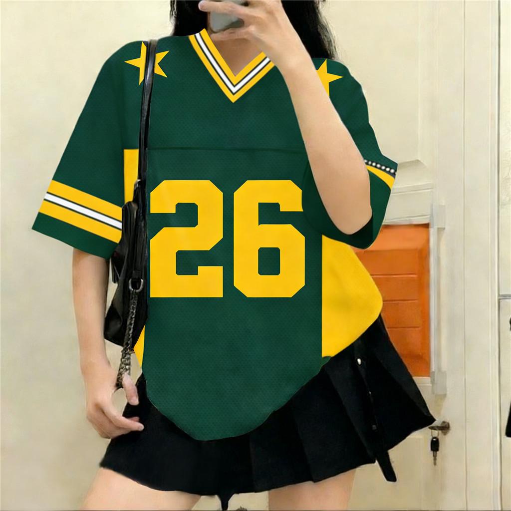 Yellow Truck 29 / Jersey Vintage Oversize Rugby Retro Streetwear Y2K Boxy Oversized Jersey NFL Baseball Hockey Bloke Core