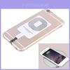 Carregador Sem Fio Adaptador Qi Receptor de Carregamento Para Iphone Samsung Tipo C Andriod