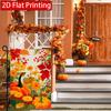 2D Flat, 2D Flat Thanksgiving Pumpkin Maple Leaf Garden Flag_1 (2)- Outdoor Garden Flag Double-sided Home Decoration Courtyard Decoration Outdoor Deco
