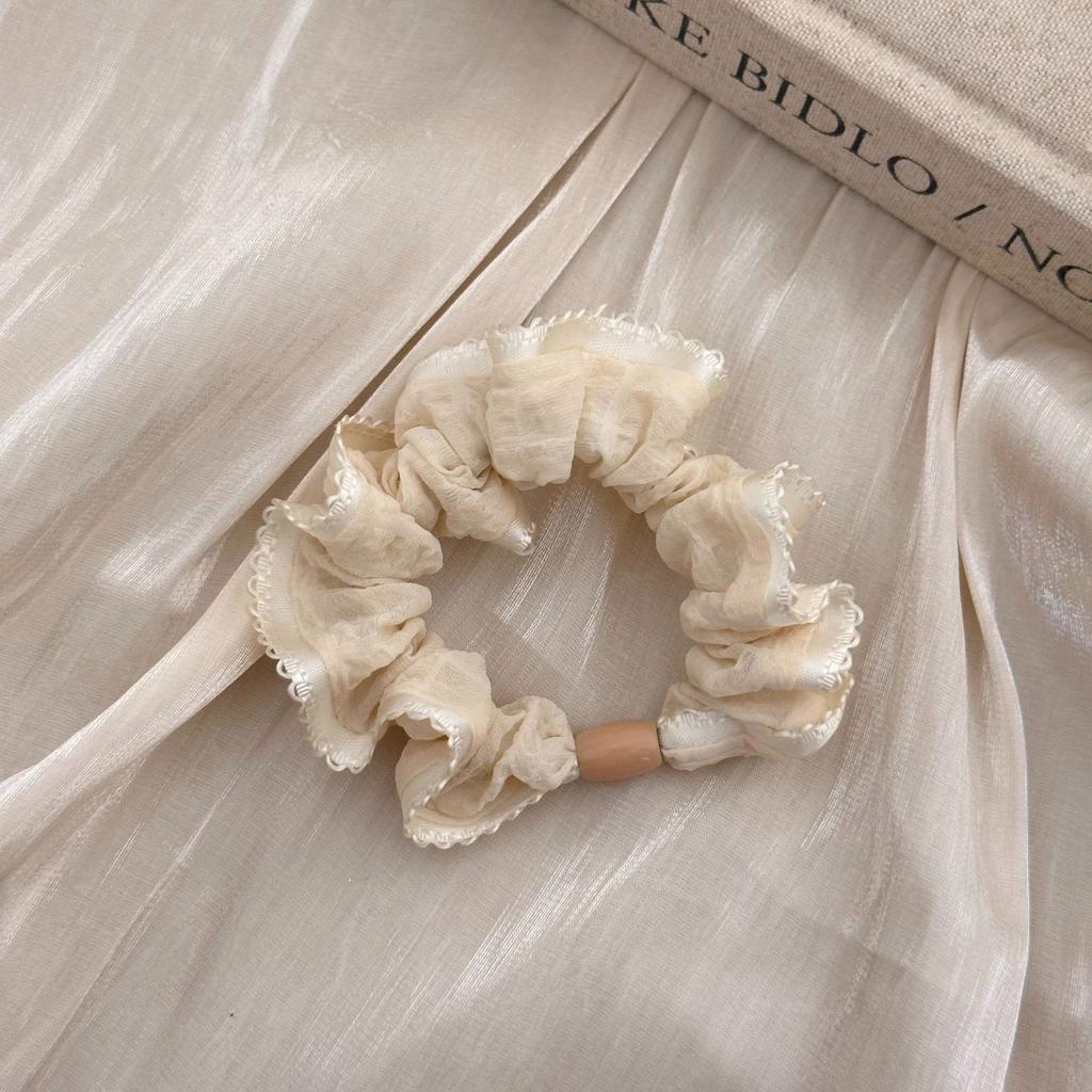 Fresh Lace Small Intestine Hair Band, Hair Tie, Ponytail, Korean-style Hair Tie, High School Girls' Elastic Hair Tie, Hair Elastic Band