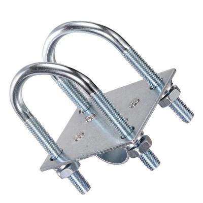 1 pièce Collier de mât d'antenne Support de montage à bride en U Pour Lora Helium Hotspot Miner Antenne Outils électriques Pièces de rechange pour collier