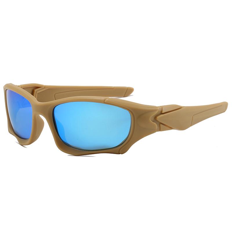 Men's Polarized Tactical Windproof Sunglasses - Military Green, Sports Style