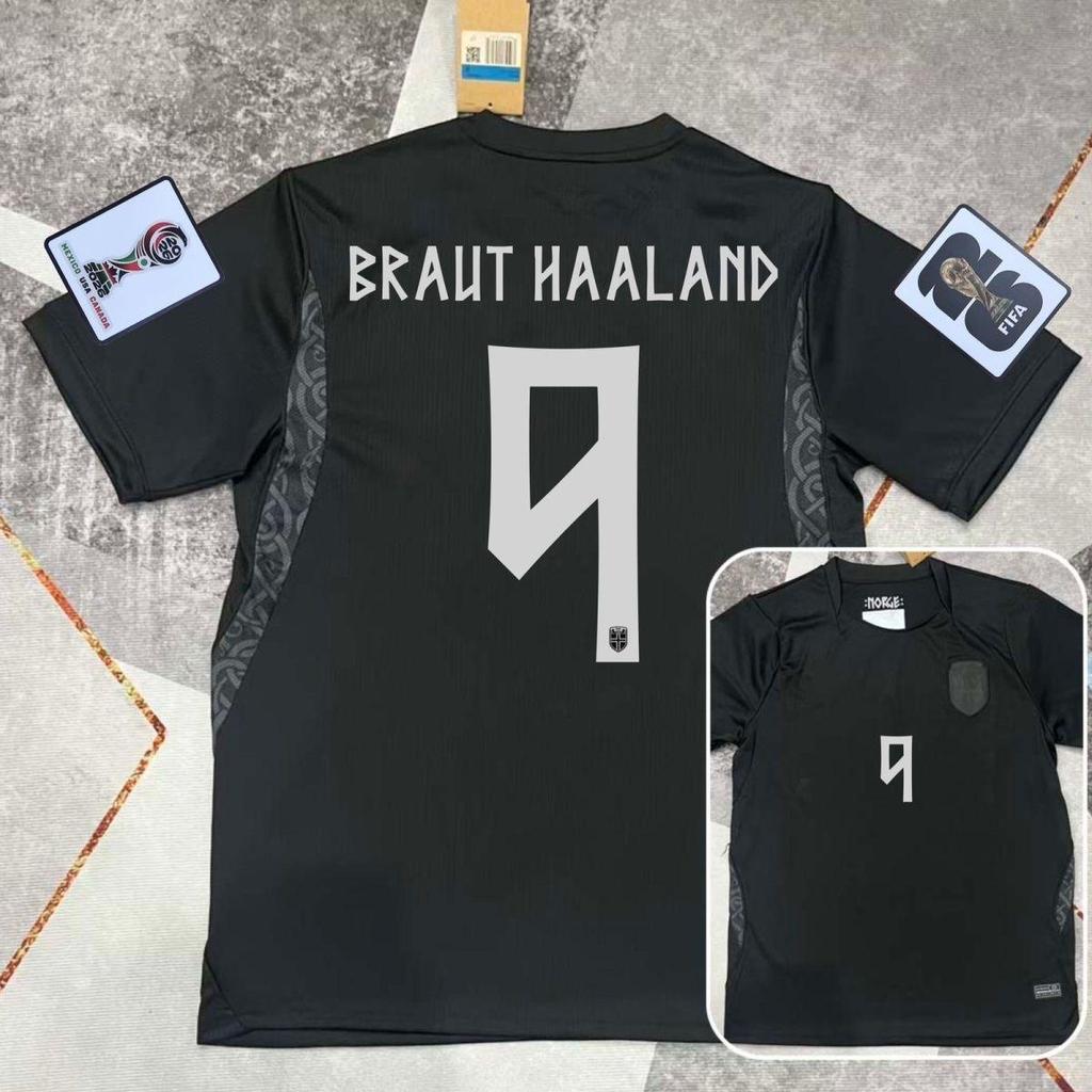 Football clothing Summer T shirt Haaland