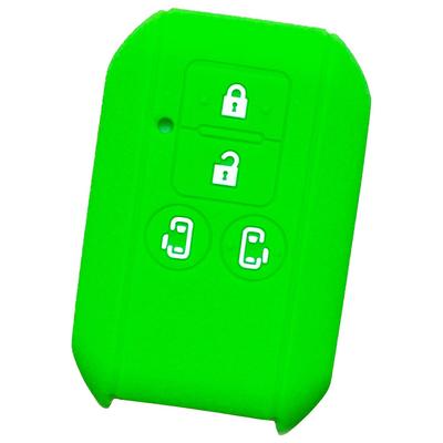 IKT Smart Key Silicone Cover for Suzuki/Mazda Cars, 4 Buttons, Green/Spacia/Spacia Custom, Flare Wagon,