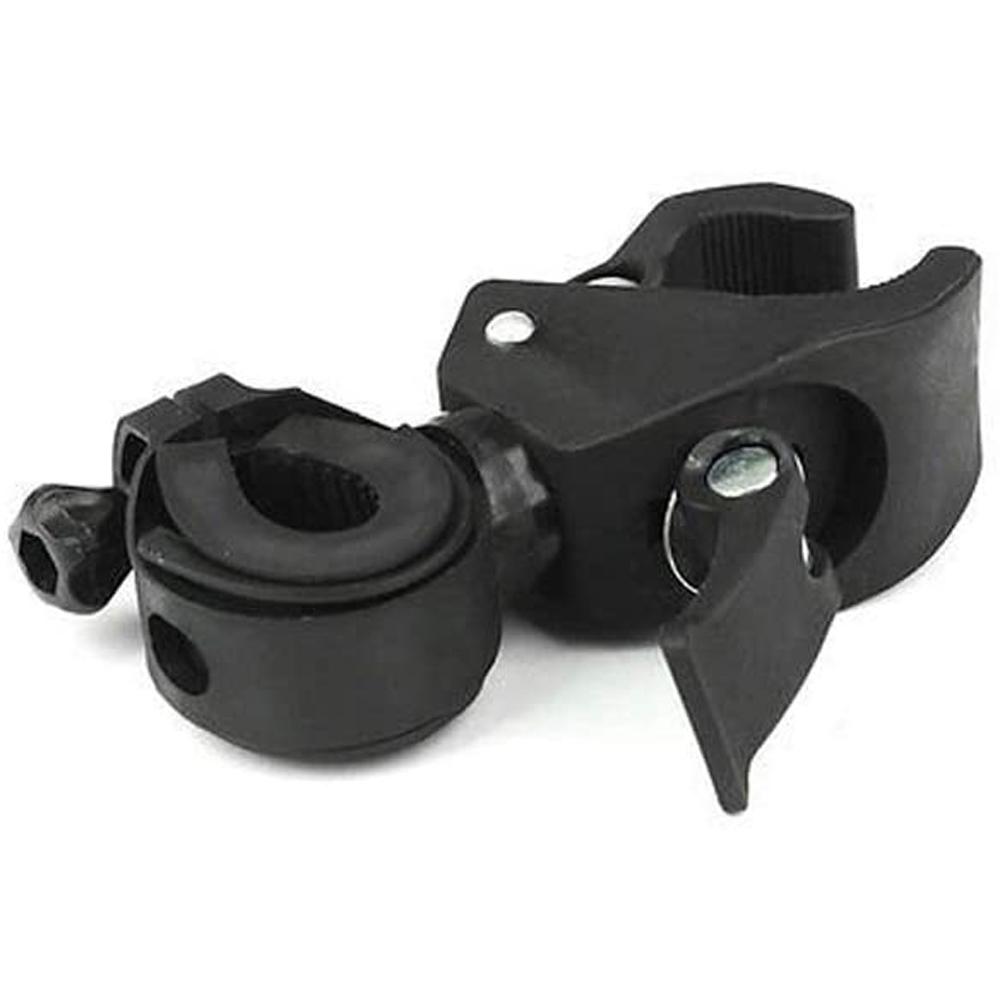 Handlebar Mount 90-degree Lamp Holder Bicycle Light Stand Bike Flashlight Clamp Bike Light Bracket