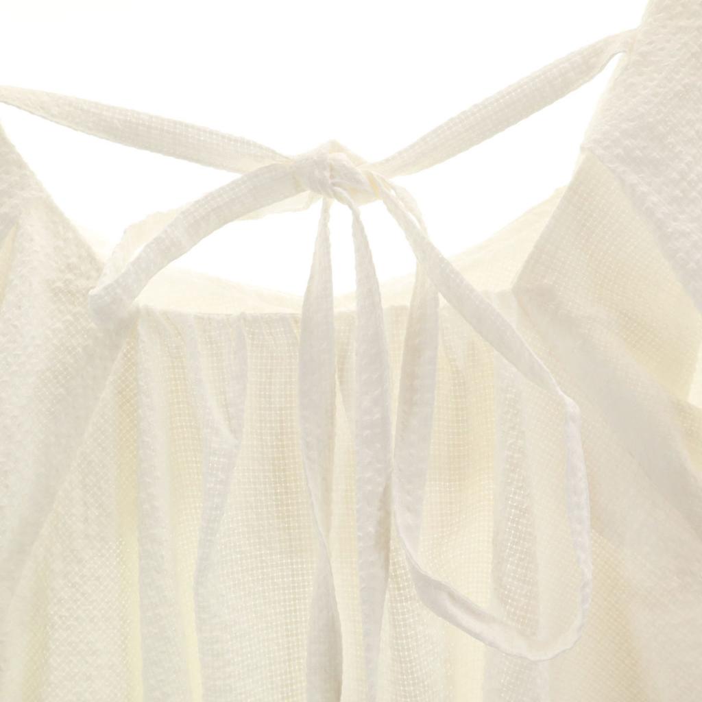 Unused Nano Universe Short Sleeve Flared Sleeve Soccer Blouse S White Women Used