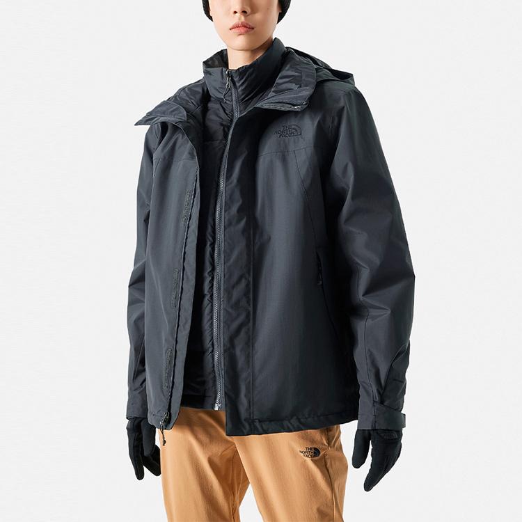 The North Face Urban Exploration Wasserdicht Und Winddicht Um Warm Zu Halten Windjacke Herren Grau NF0A81QS-0C5