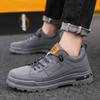 Men's Shoes 2025 New Autumn and Winter Casual Sports Shoes Fashionable Thick Soled Board Shoes Outdoor Anti Slip Workwear Shoes