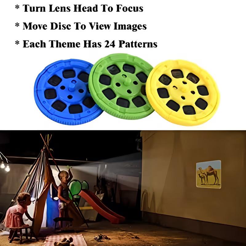 Popular Children's Luminous Projector Flashlight Toy for International Markets