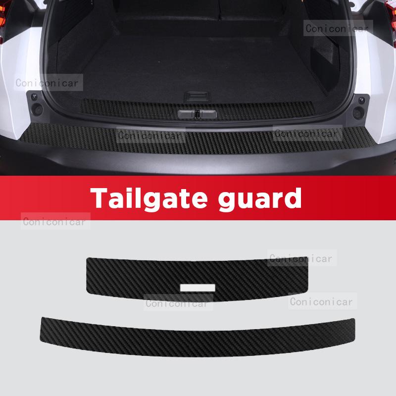 Auto Kohlefaser Türschwellen Aufkleber Für CITROEN C5 X Hybrid 2021-2023 Schwellenpedal Kratzschutz Dekorationszubehör