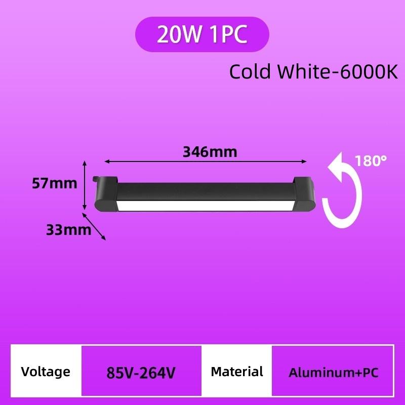 Aluminum Linear Track Ceiling Lamp COB Rail Spotlight Living Room Bedroom Decor Lighting Fixture LED Track Light