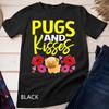 Valentine Shirts for Girls Gifts Pug Lovers Men Women Kids Unisex T-shirt