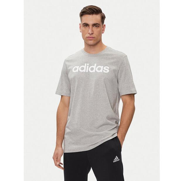 Футболка adidas Essentials Single Jersey Linear Embroidered Logo EU M