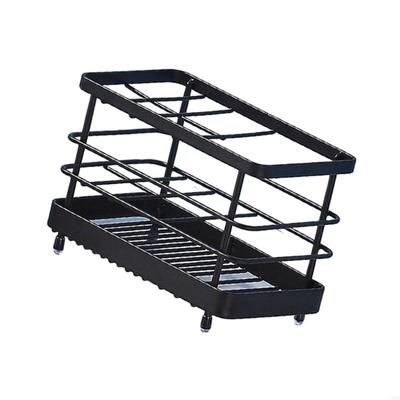Toothbrush HolderCarbon Steel Toothbrush Toothpaste Holder Rack for Bathroom