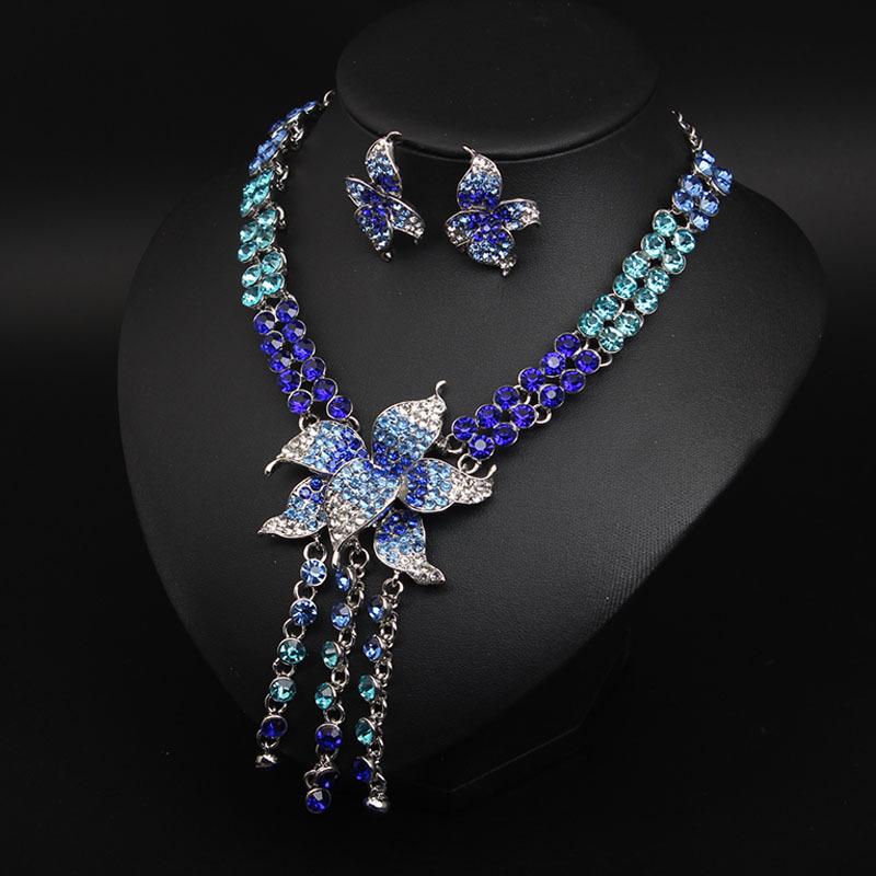 Exaggerated Tassels, Rhinestones, Necklaces, Earrings, Clavicles, Women'S Banquet, Bridal Accessories