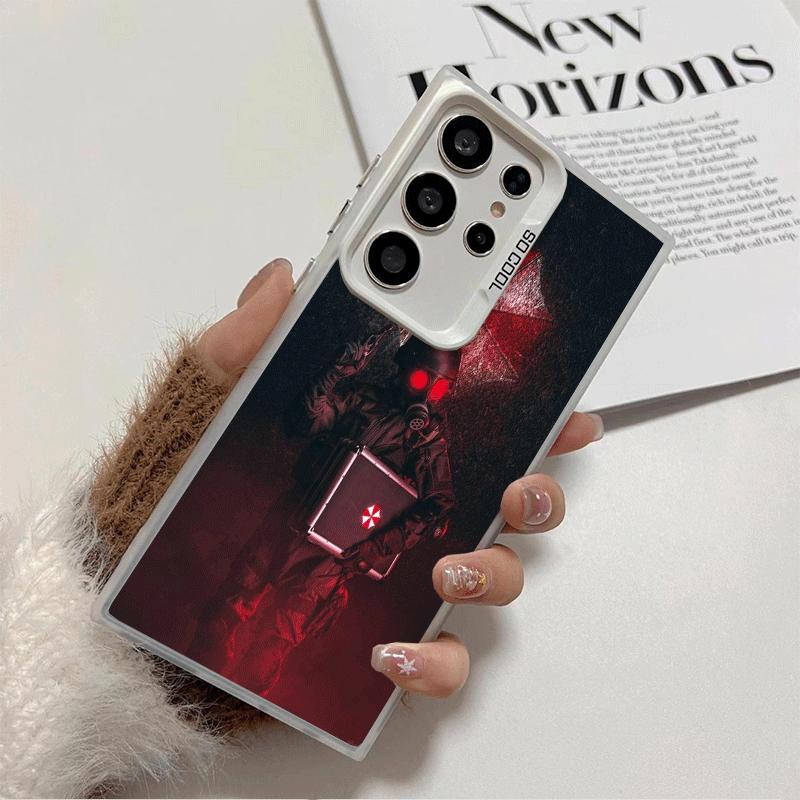 

R-Resident-Evil Game Shockproof Phone Case for Samsung Galaxy S26 Edge S25 Ultra S24 FE S23 Plus S21 Cover Anti Fall Fundas Samsung S23