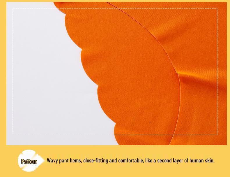 4-balení bezešvých dámských kalhotek středního pasu plus size z ledového hedvábí - Sexy letní trojúhelníkový design