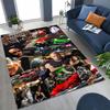 Alfombra Decorativa Rápida y Furiosa X Dominic Art para Dormitorio Sala de Estar Sofá Hogar Felpudo, Alfombrilla de Suelo Grande Antideslizante para Niños