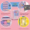 Children’s Mechanical Gear Piggy Bank with Automatic Bill Rolling, Password Lock, Music, and Card Reading Door