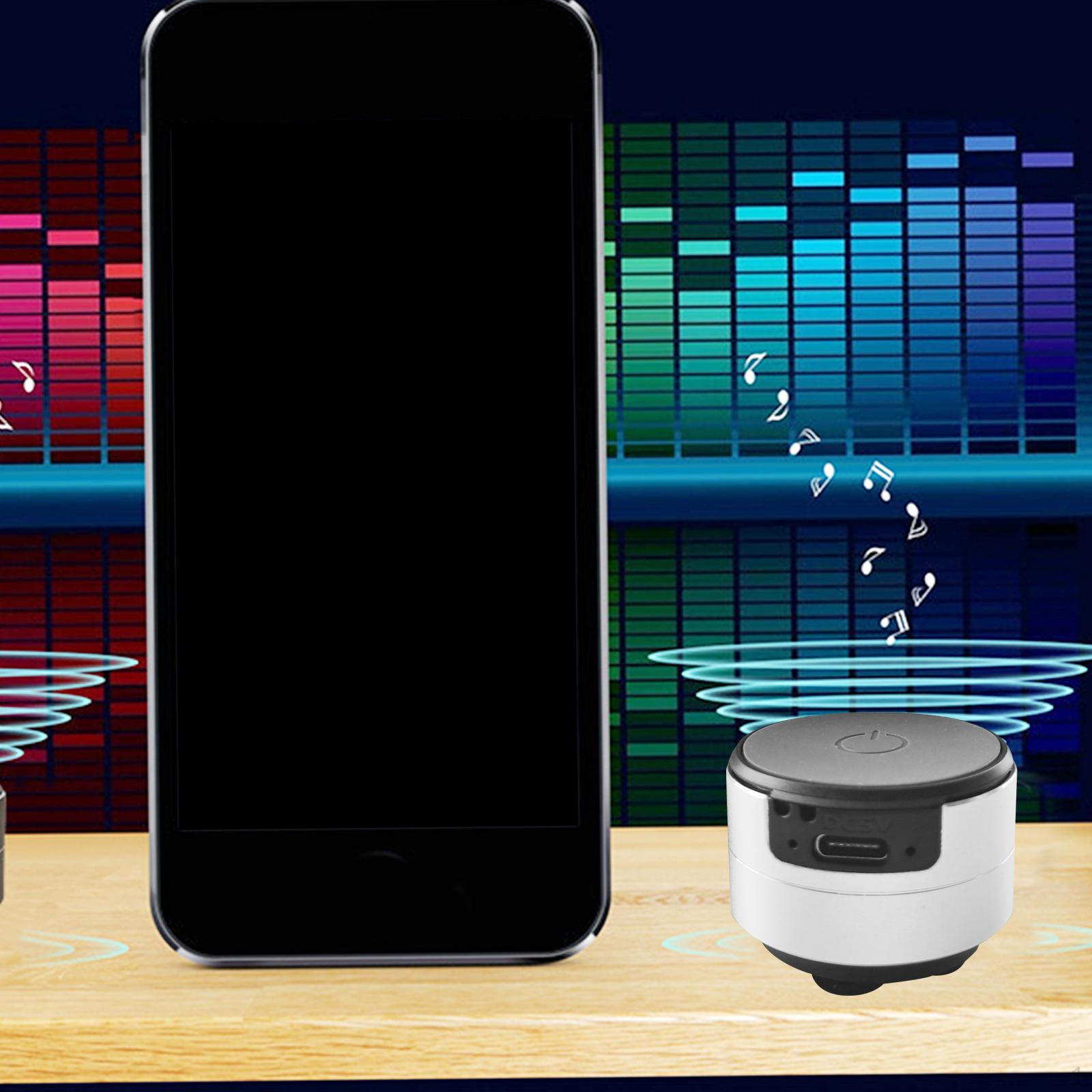 

Динамик для музыкантов, устройство для басового звука, для путешествий и дома серебряный