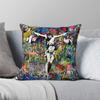 Banksy Jesus Pop Street Art Mashup Square Pillowcase Polyester Linen Velvet Printed Decor Throw Pillow Case Sofa Seater Cover
