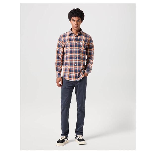 Рубашка Wrangler LS 1 Pocket Shirt