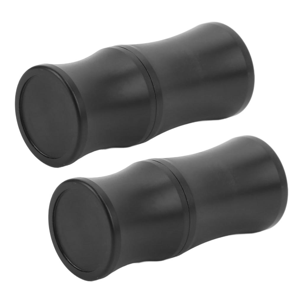 2Pcs Plastic Billiard Cue Joint Protectors Black Pool Cue Stick Joint Protectors Billiard Accessories