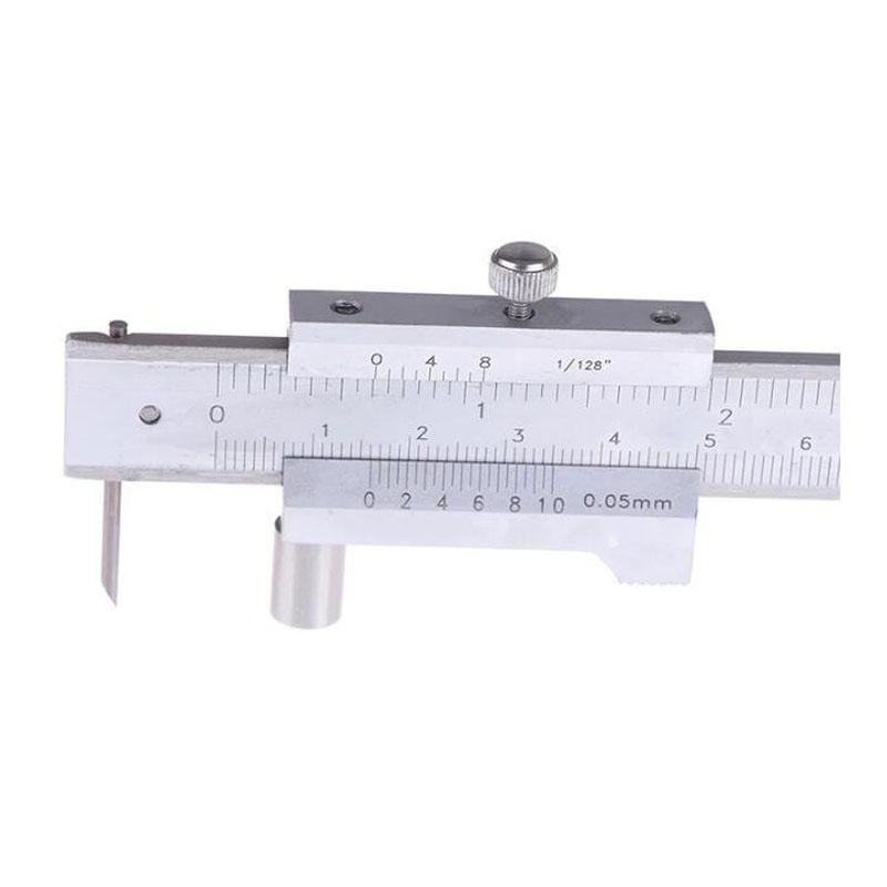0-200mm Marking Vernier Caliper Scriber Gauging Ruler Measuring Instrument Tool