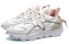 Li Ning CF Cushioning Slip Resistant Abrasion Resistant Low top Sports Casual Shoes Women's White AGCQ268-3
