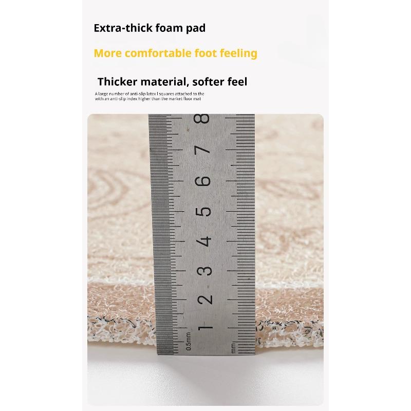 Bath Mat Non Slip Shower Mat for Bathroom Hollow Drainage Floor Mat for Shower Thickened Anti Slip Bathroom Carpet