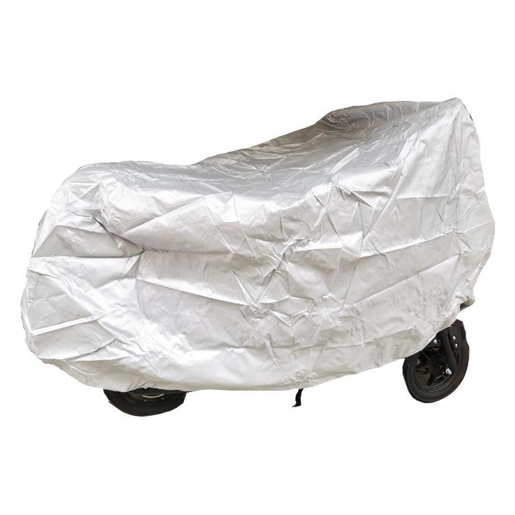 Universal 210D Oxford Black Sunproof & Dustproof Electric Bike & Car Cover