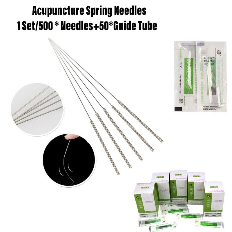 Jarní Akupunktura Zhongyantaihe Jehly 500 W Vodící Trubička Masáž Baňkování Léčit