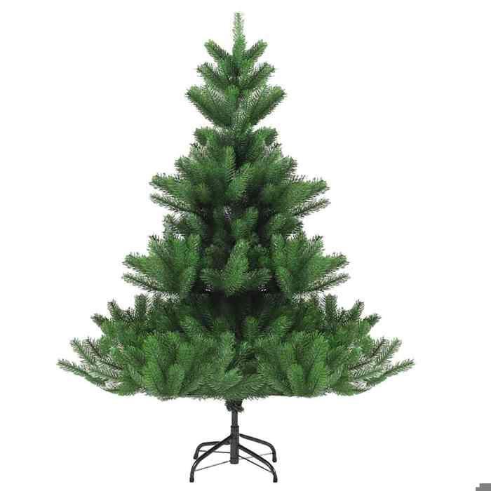 Maison Exclusive - Sapin de Noël artificiel Nordmann avec LED et boules Vert 180cm