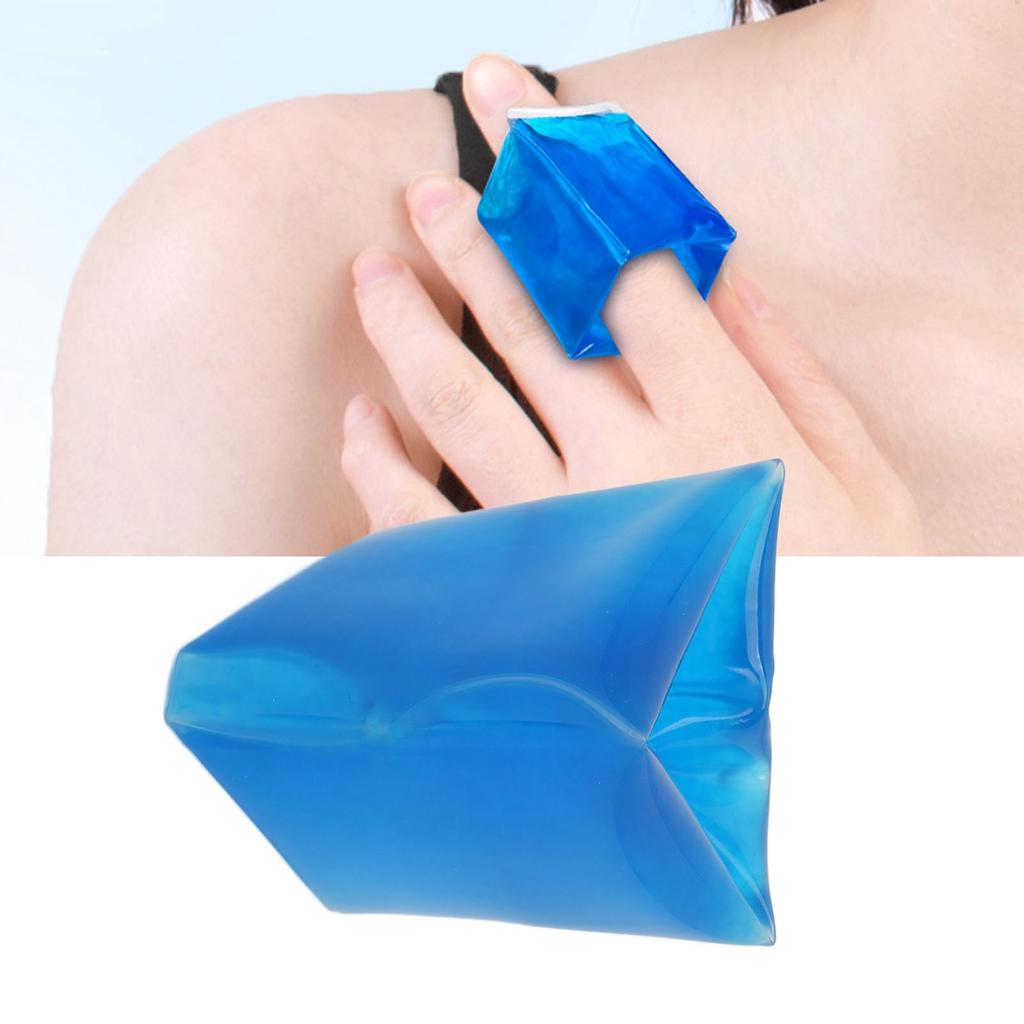Finger Gel Ice Pack Wrable Reusable Cold Compress Toe Finger Gel Ice Pack