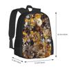 Summer Botanical Vii Hot Sale Schoolbag Backpack Fashion Bags Summer Botanical Tropical Pattern Vintage Retro Leaf Nature