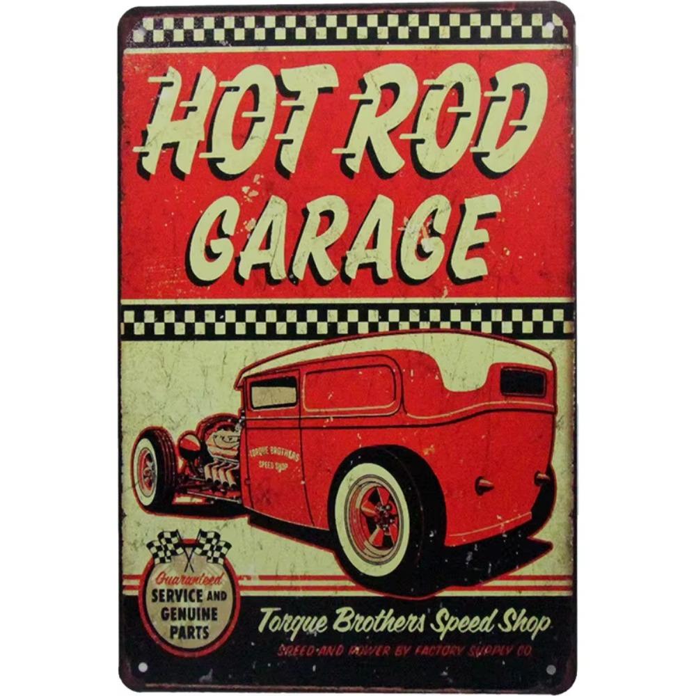 Retro Tin Art in European and American Industrial Style with Human Figures - Creative Wall Decor Paintings Ideal for Bars,