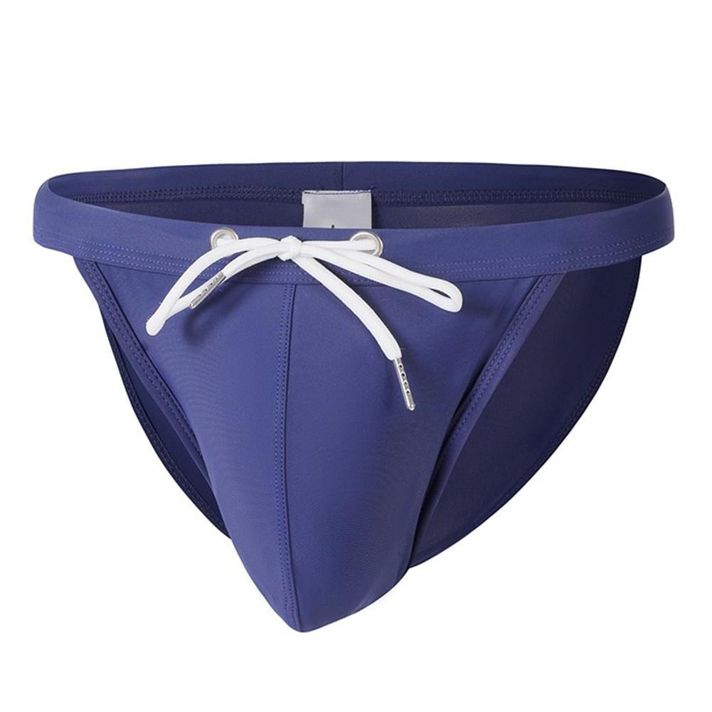 

Пляжний Чоловічий Купальник Пляжні Шорти Дихаючий Еластичний M темно-синього кольору