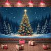 Event Banner Lightweight Party Banner Christmas Decoration Decorative Design Festive Decoration For Photo Background Christmas