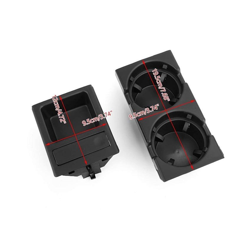 Car Center Console Water Cup Holder Beverage Bottle Holder Coin Tray For Bmw 3 Series E46 323i 318I 320I 98-06 51168217953