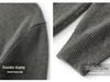Men's Autumn Thickened Cashmere Round Neck Sweater - Light Business Style