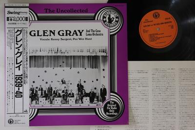 LP Record GLEN GRAY - 1939-1940 RJL3133 HINDSIGHT 1988 Japan Obi Jazz Used
