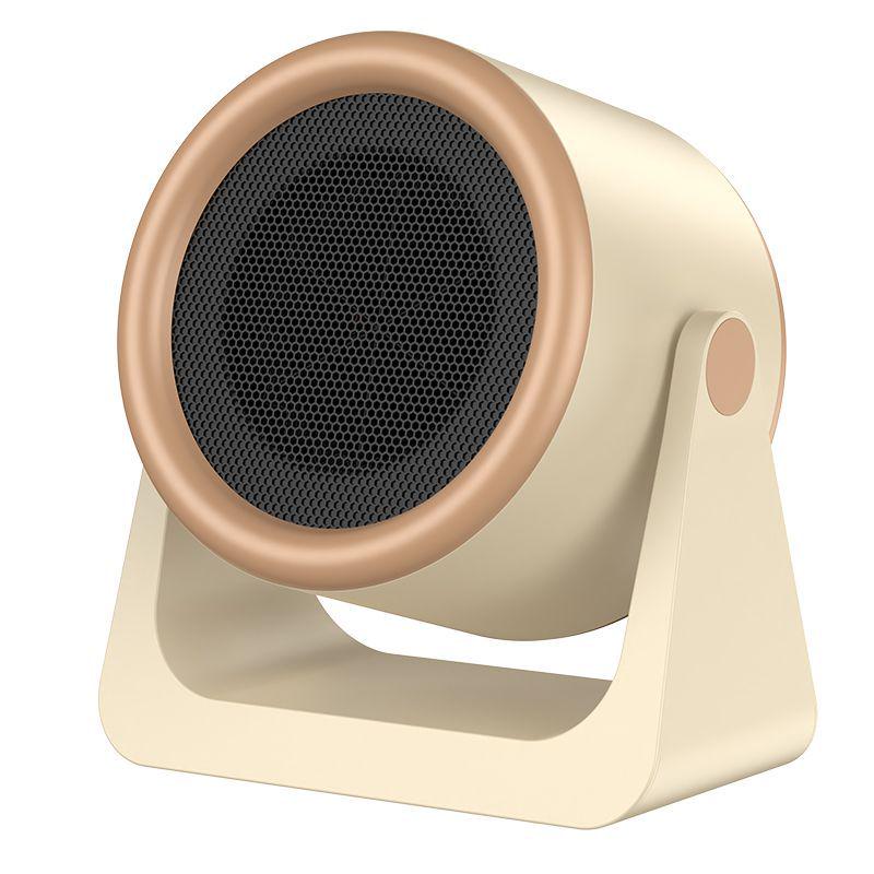 Dual-Frequency Energy-Saving Desktop Heater: Compact Warm Air Blower for Home & Office