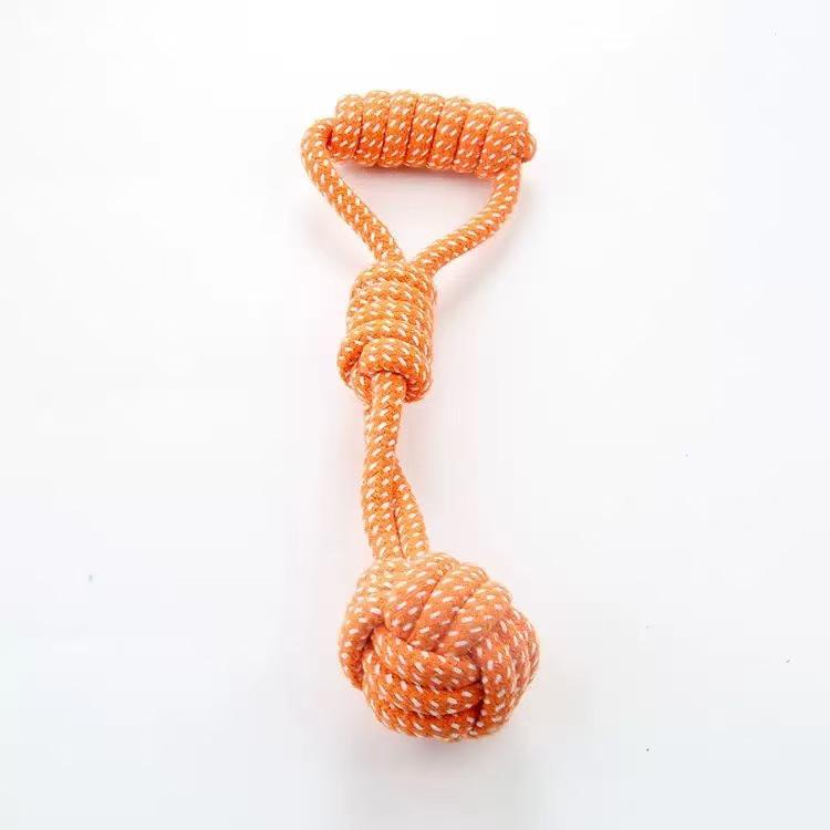 Cross-Border Carrot Cotton Rope Pet Toy: Bite-Resistant Teething & Interactive Training for Dogs