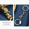 Car Key Double Chain Extended Accessories Personalized  Carriage Long Short Chain Bag Hanging Decoration