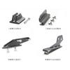 GT Spoiler Bracket Aluminum Alloy | Universal Foot Mount for Sedan & Hatchback Car