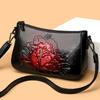 Chinesischer Ethnischer Stil, Taschen für Mütter mittleren und höheren Alters, Vielseitige und Lässige Kleine Quadratische Umhängetaschen für Damen, Temperament