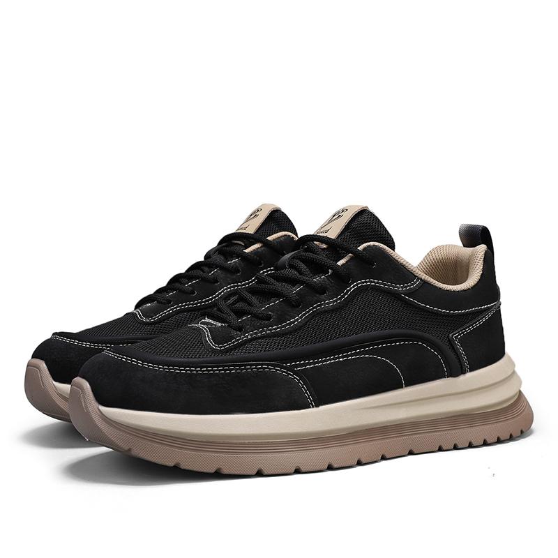 Fashion Anti Slip Sports Male Sneakers Breathable Treking Footwear Versatile Travel Trainers Walking Shoes Leisure Walk Men Casual Shoes