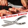 Rib Prep Pro Ferramenta Removedora de Membrana de Costela Guia Aparar Descascar Costelas Removedor de Membrana de Costela Ferramentas de Churrasco Ferramenta de Preparação de Costelas BBQ