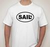 Sail Boat Sailboat Wind Waves Ocean Sea Salt Water Shirt T-shirt